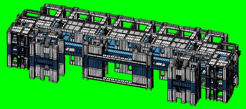 非筑名铝模科技铝模板设计案例之2016XP05地块7号楼铝框模板复式结构
